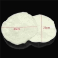 2Pcs/Set Terry Cloth Woolen Fleece Polishing Bonnet Buffer 230mm Polishing Pad For 9/10 inch Car Paint Care Waxing Polisher|Care