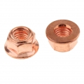 12X M8 Copper Flashed Exhaust Manifold 8mm Nut High Temperature Nut for BMW Tuercas de cobre le cuivre des noix|Nuts & Bolt