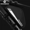 ROCKBROS Triangle Beam Bag Bicycle Top Tube Bag Bike Saddle Bag MTB Road Bike Phone Bag 0.7L High Reflective Bike Accessories|Bi