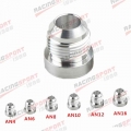 4AN 6AN 8AN 10AN 12AN 16AN 20AN Male Aluminum Weld Plug Fitting Round Base|Fuel Supply & Treatment| - ebikpro.com