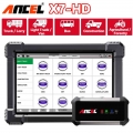 Ancel X7 Hd Obd2 Diagnostic Tool Full System Automotive Code Reader Epb Abs Oil Reset Sas Dpf Tpms Heavy Duty Truck Auto Scanner