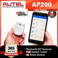 Autel Ap200 Obd2 Scanner Auto Code Reader Full System Diagnostic Tools Automotive Tools Diagnostic Scanner Pk Mk808 - Code Reade