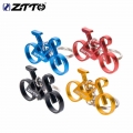 ZTTO 2pcs Electric Bicycle Accessories bike keychain MINI ebike Parts colorful aluminium alloy convenient|parts mini bike|parts