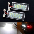 2pcs Canbus Led Number License Plate Light Error Free White For Bmw X5 E53 1999-2006 X3 E83 2003-2010 - Signal Lamp - Officemati