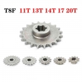 47cc 49cc Minimoto Front Gear Box Sprocket T8F 11T 13T 14T 17T 20T Pinion Sprocket Chain Cog Metal For ATV Bike Moped Scooter|S