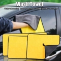 Thick Plush Microfiber Towel Car Wash Accessories Super Absorbent Car Cleaning Tools Car Detailing Tools Cloth Cleaning Supplies