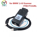 New For Bmw Scanner 1.4.0 Ftdi Chip Obd Obdii Usb Diagnostic Interface Multi-function Unlock Version Version 1.4 - Diagnostic To