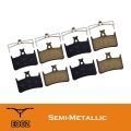 4 Pairs Semi Metallic bicycle Disc Brake Pads for HOPE Tech 3 E4|Bicycle Brake| - Ebikpro.com