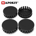 4Pcs/lot 59mm/56mm Universal ABS Black Car Auto Wheel Center Hub Caps Cover Hubcaps Rim Automobile Dust Cover Wheel Hub Cover|Wh