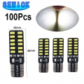 100pcs Car T10 LED 194 168 W5W 3014 SMD 24 LED Auto Clearance Light Parking lamps Side Light Bulb DC12V|Signal Lamp| - Officem