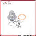 Baificar Brand Genuine Engine Oil Drain Plug Nut Gasket 031139 For Peugeot 207 308 3008 4008 Citroen C3 C4 Picasso 1.4 1.6 16v -