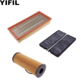 Air Filter/Oil Filter/Cabin Filter Service Kit 23190 08403 68120 08030 1621843025 For Ssangyong Rexton 2.7 2.9 G32D 2002 |Air Fi