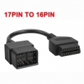 Car Obd Ii Cable For Toyota 17pin & 22pin Male To 16pin Obd 2 Female Diagnostic Connector For Toyota 17 Pin 22 Pin Obdii Ada