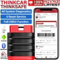 Thinkcar Thinksafe OBD2 Automotive Scanner IOS All System Code Reader ABS EPB TPMS SAS Reset Android OBD 2 Car Diagnostic Tool|C