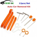 Auto Car Accessories 12pcs/Set Automotive Car Radio Panel Door Clip Trim Dash Audio Fast Removal Installer Pry Repair Tool Kit|a