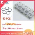 ERIKC Piezo B61 Shims for Siemens injector Gaskets Size 0.970 1.015 Nozzle Valve Adjust Washer B60 Accuracy 0.005mm Total 50pcs|