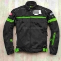 Mtb Bike Offroad Jacket For Kawasaki Motocross Motorcycle Scooter Summer Mesh Jackets With Protector - Jackets - Ebikpro.co