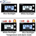 Battery Capacity Indicator Dc 8v-100v Lead Acid Lithium Lifepo4 Car Motorcycle Voltmeter Voltage Gauge 12v 24v 48v 72v For Alam