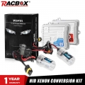 Racbox Ac 55w Quick Start Canbus Ballast Hid Xenon Conversion Headlight Kit H4 H1 H3 H7 H11 9005 Hb3 9006 Hb4 4300k 6000k 8000k