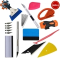 New Vinyl Film Car Accessories Tool Wrap Adhesive Carbon Installation Rubber Scraper Cut Knife Tint Kit Window Magnet Squeegee|