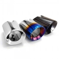 2 Pieces Suitable For Bmw F-chassis Slip-on Exhaust Tip N55 & B58 Exhaust Tips (m135i, M140i, M235i, M240i, 335i & 440i)