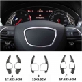 Car Steering Wheel Decoration For Audi A6l Q5 Q3 A5 A7 A4l Q7 A3 Tt Tts Interior Gear Shift Paddle Modification Accessories - St