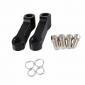 10mm Motorcycle Mirror Riser Extenders Spacers Extension Adapter Adaptor for Yamaha FZ 09 MT 09|Side Mirrors & Accessories|