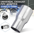 Exhaust Reducer Connector Pipe Car 2 -1.5 Universal Muffler - ebikpro.com