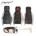 jingyuqin 2/3/4 Buttons Smart Remote Car Key Shell For Mercedes Benz NEC C E R S CL GL SL CLK SLK Remote Key Fob|Car Key| - Of