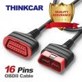 Thinkcar Thinkdiag Obd2 Extension Cable Female Car Diagnostic Extender Cable Universal 16 Pin Male Automotive Obd 2 Adapter - Di