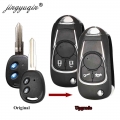 jingyuqin 2 Button Modified Flid Key Shell For Chevrolet Aveo Lova Epica Sail Folding Remote Car Key Case Left/Right Blade|Car K