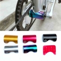 Bicycle Stickers For Brompton Bike Bottom Bracket Protector Aluminum Alloy Protection Shell Gold Red Silver Black Plating color|