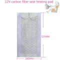 Carbon Fiber Car Seat Heater Heating Pads Winter Warmer Heated Car Vehicle Suv Seat Cushion Cover It Applies To Any Vehicle 12v