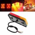 2pc 12V 80V 10 LED Truck Car Trailer Rear Stop Waterproof Durable Indicator Lamp Taillight Turn Signal Lamp E4 E mark Tail Light