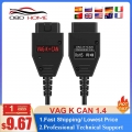 Obd2 For Vag K+can Commander 1.4 With Ftdi Ft232rl Pic18f258 Chip Obd2 Diagnostic Interface Cable For Vw For Audi For Seat - Dia