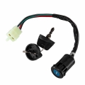 Universal Ignition Barrel Switch 4 Wires 2 Key For Motorcycle Pit Dirt Bike Quad ATV|Motorbike Ingition| - Ebikpro.com