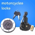 Motorcycle Ignition Fuel Gas Tank Cap Cover Lock for Kawasaki Ninja ZXR250 ZZR250 ZZR400 ZRX400 ZZR600 ZXR400 Zephyr 400|Motorbi