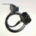 60/100cm 16pin Obdii Obd 2 Obd2 Cable Connector Diagnostic-tool Elm327 Adapter Flat Thin As Noodle Male To Female Extension - Di