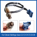 For Citroen C2 C3 C4 C5 C6 C8 Peugeot 206 207 306 307 0258006185 96368765 9636968380 Air Fuel Ratio Oxygen O2 Lambda Sensor - Ex