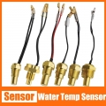 12v/24v Water Temp Sensor Universal Car Temperature Sensor 50k Head Plug For Car Truck Gauge 10mm 12mm 14mm 16mm 17mm 18mm 21mm