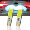 2 X T10 W5w License Number Plate Light Led Bulbs Lamp For Kia K2 K3 K4 K5 Rio Forte Carens Carnival Sorento Borrego - Signal Lam