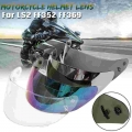 Motorcycle Helmet Lens Full Face Motorcycle Helmet Visor For Ls2 Ff352 Ff351 Ff369 Ff384 Goggles Full Face Helmet Lens Tools - H