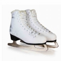 Warm Thicken Figure Skating Ice Skates Shoes With Ice Blade Adult Kids Children Professional ThermalPVC Waterproof White|Skate S