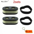 2x Air Filter Sets For Briggs & Stratton 4247 5432 5432K 593260 798452 798513 09P702 Cartridge 550E 550EX series|Air Filters