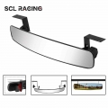 Alconstar Universal Roll Bar Cage Rearview Mirror Wide Angle Convex Rear View Mirrors Golf Center Mirror For UTV ATV Racing New|