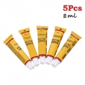 5 Pcs/lot. Tire Repair Glue, Glue Activator In Tube, Tire Repair Glue, Puncture Repair, Cement Rubber - Fillers, Adhesives &