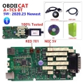 2017.3 Latest With Keygen Best Quality Tcs Scanner Bluetooth Green Single Board Obdiicat Multi Diag Pro+ Obd2 Diagnostic-tool -