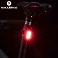 ROCKBROS Bicycle Rear Light 250 mAh USB Rechargeable Ultralight Cycling Light Warning Rainproof 5 Model Light Bike Accessories|B