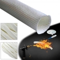 For Webasto/Eberspacher Heaters 22mm&24mm Exhaust Pipe Glass Fibre Thermal Hose Insulation Exhaust Lagging Cover Durable|Ass
