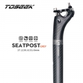 Toseek Seatpost Carbon 3k Weave Matt Offset 20mm Seat Post 27.2/30.8/31.6 Mtb Telescopic Seatpost Dropper Post - Bicycle Seat Po